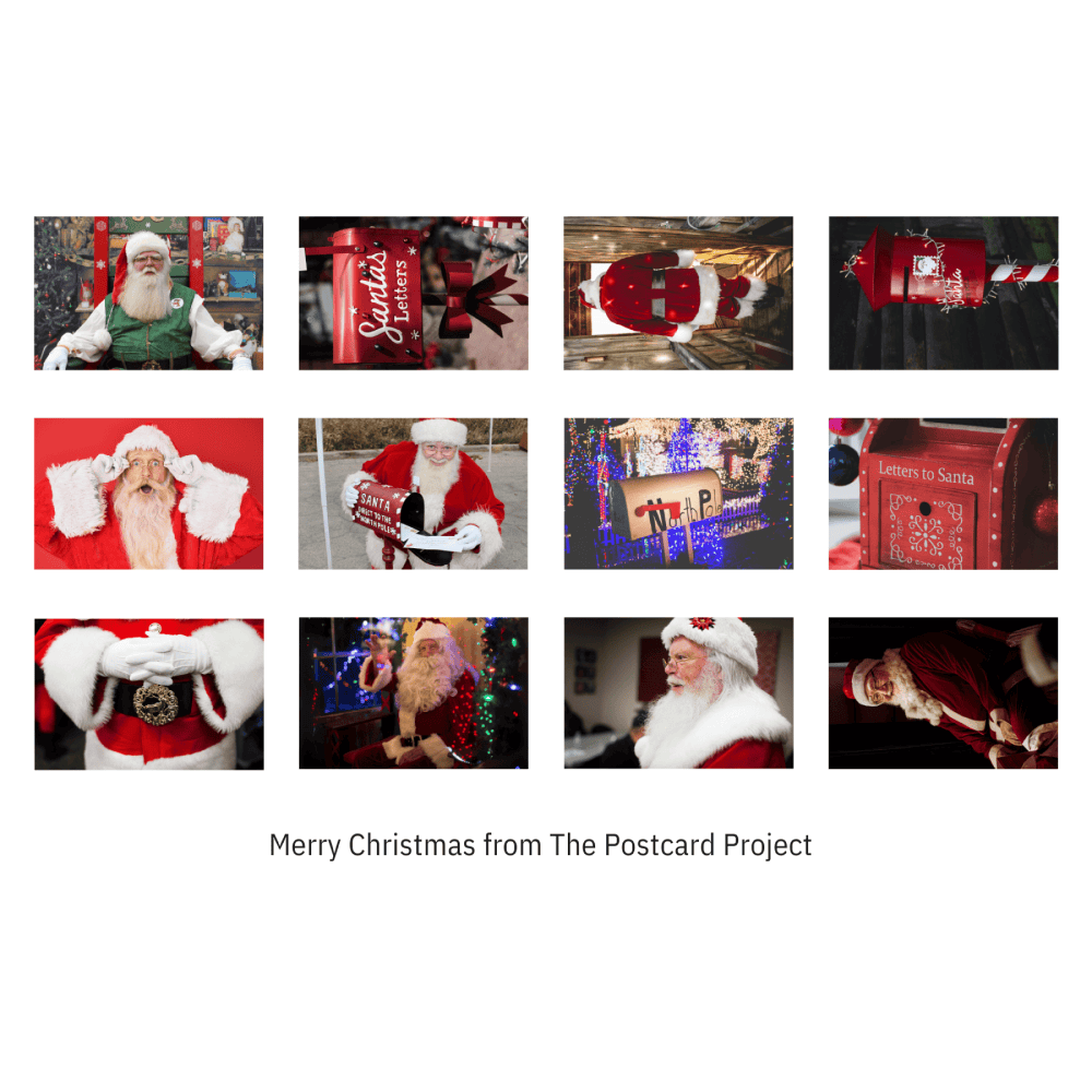 Dear Santa ... 12 Postcards