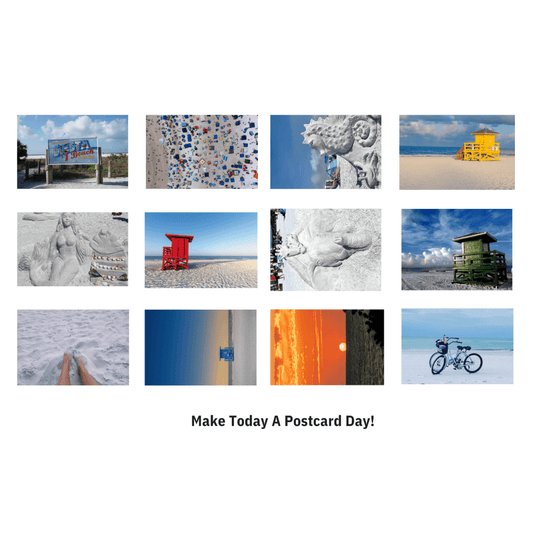 Siesta Key - 12 Postcards