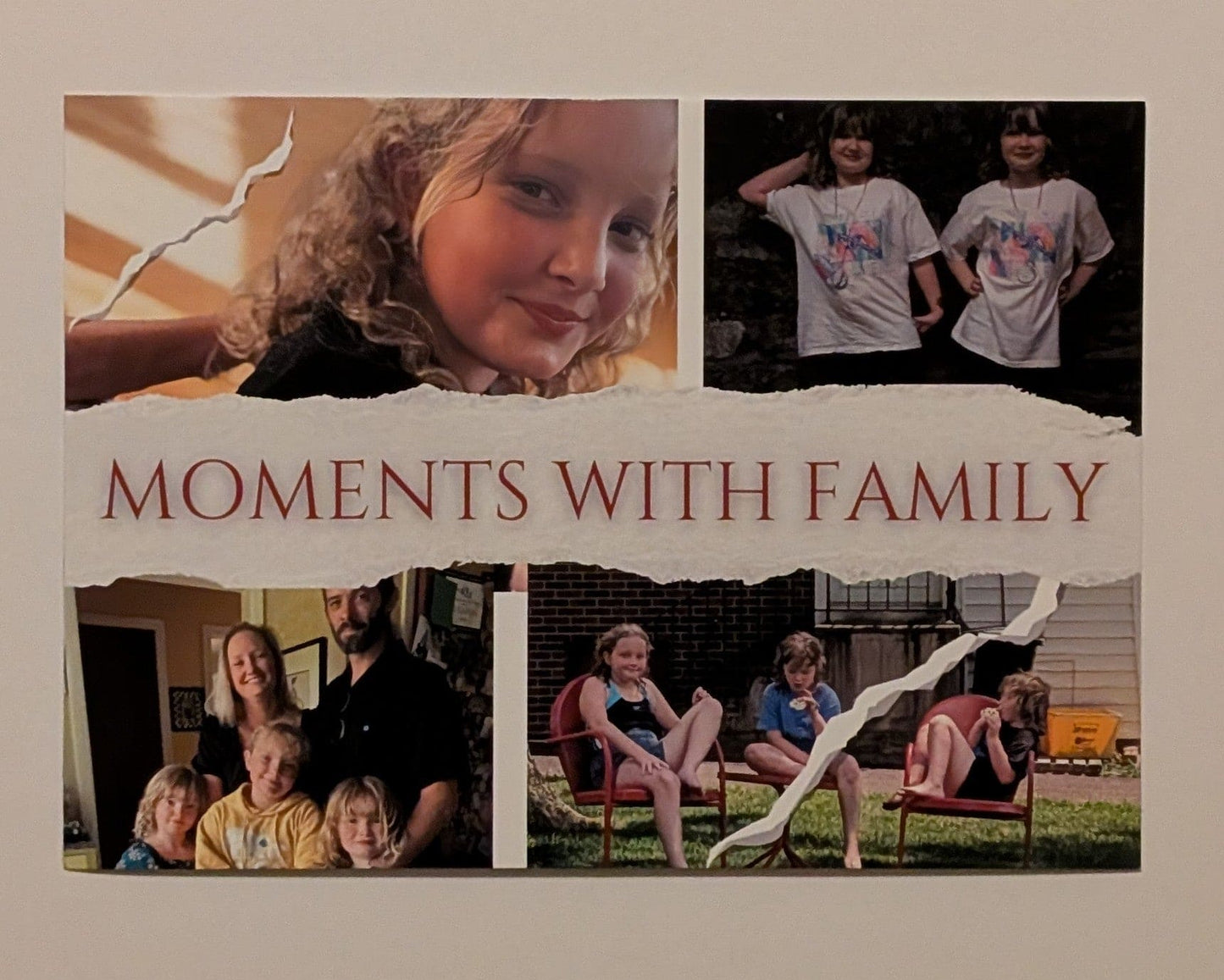 "Merry & Bright" Personal Christmas Postcards