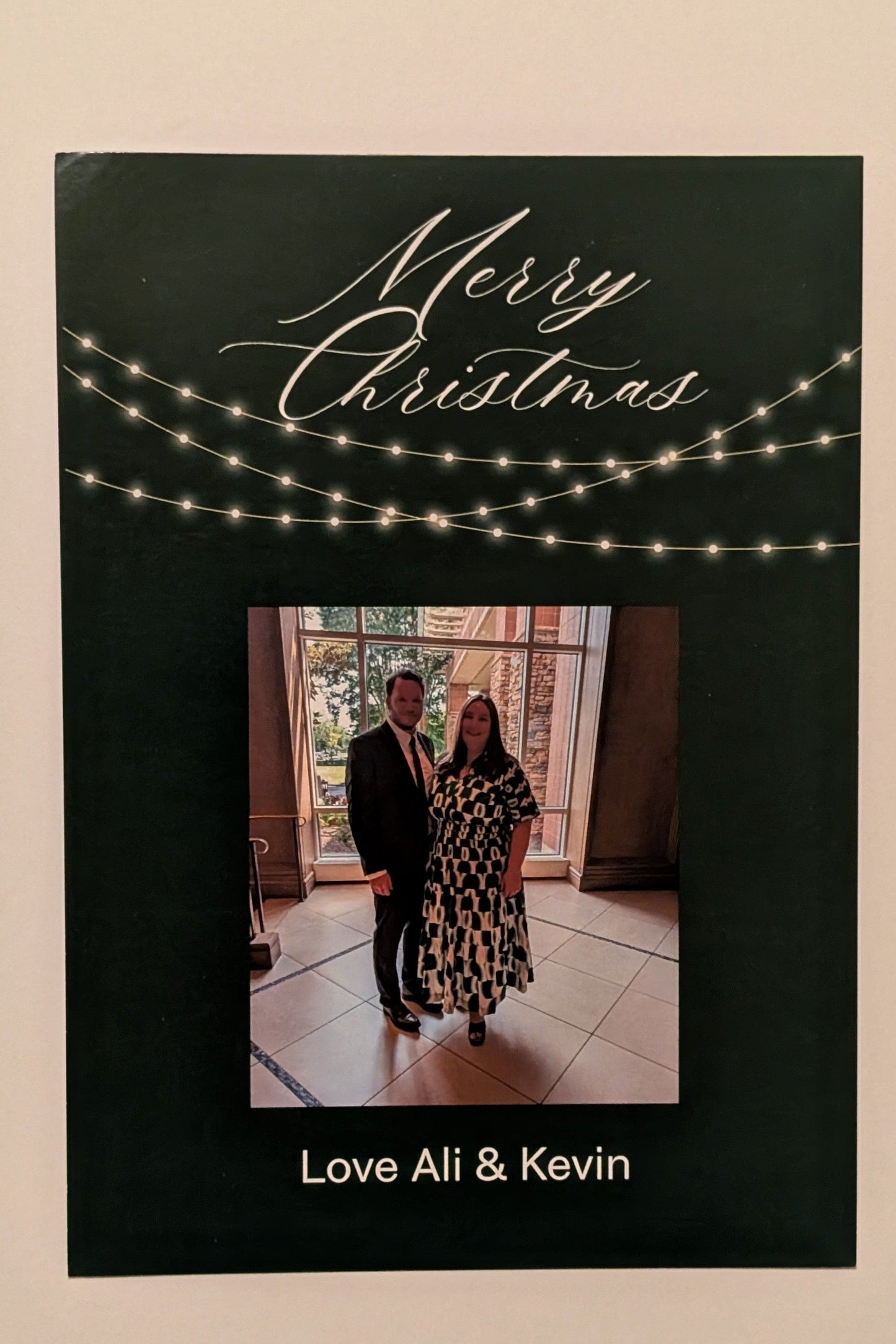 "Merry & Bright" Personal Christmas Postcards