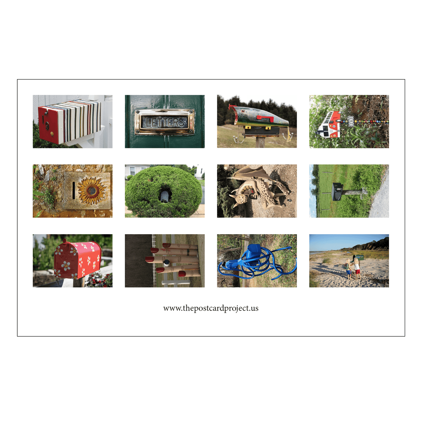 World Postcard Day - 12 Postcards