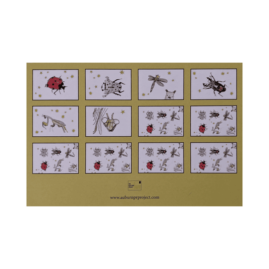 BUG! -12 Postcards