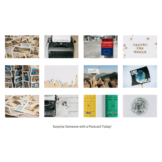 Make Today a Postcard Day! - 12 Postcards