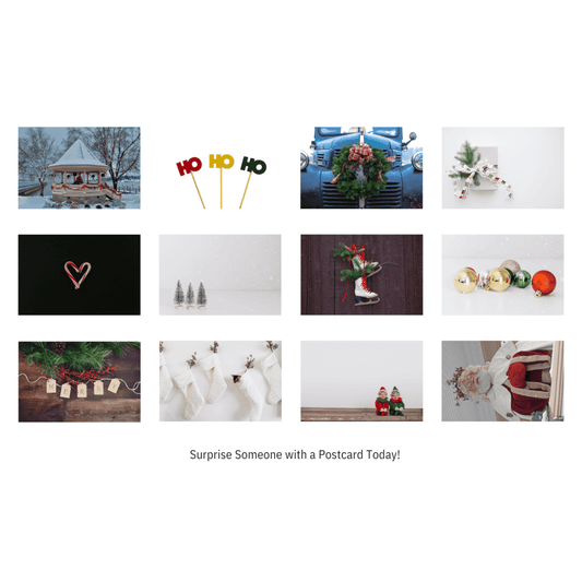 Merry Christmas - 12 Postcards