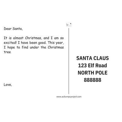 Dear Santa ... 12 Postcards