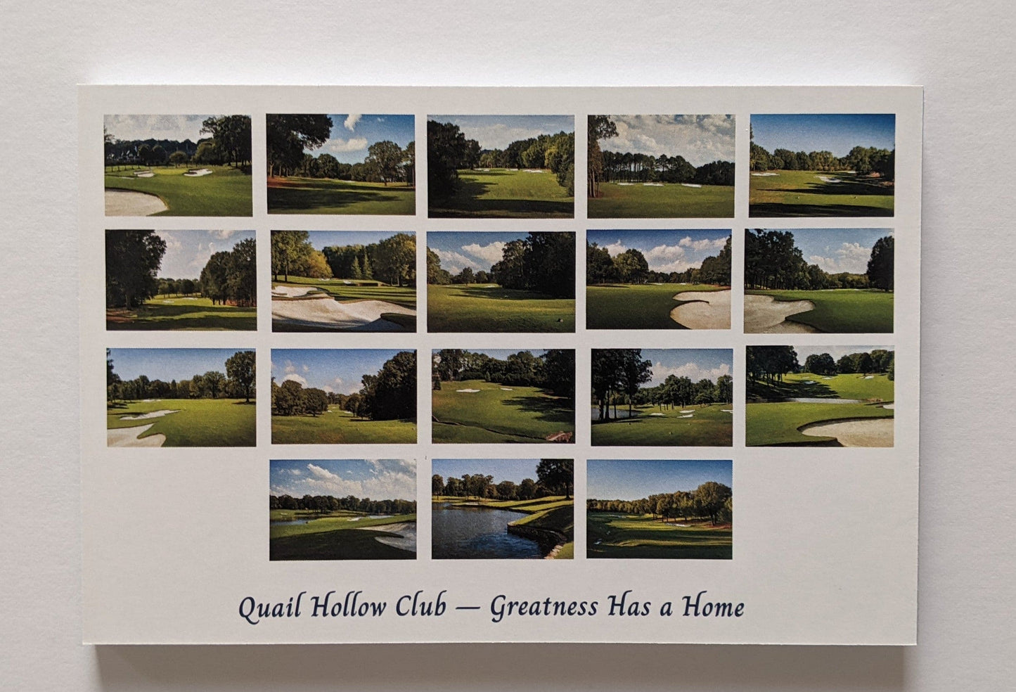 Quail Hollow - "Greatness Has a Home"