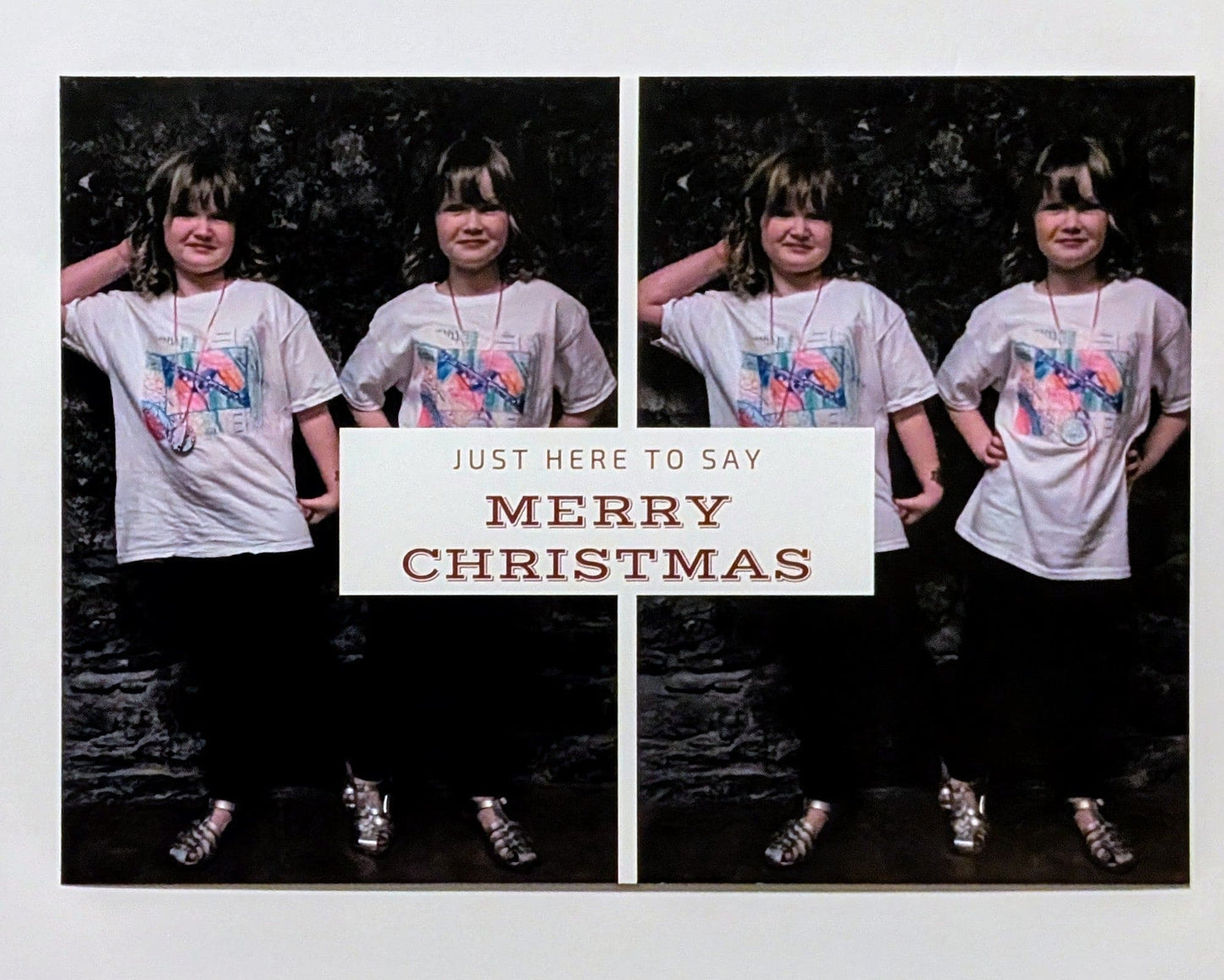 "Merry & Bright" Personal Christmas Postcards