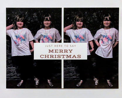 "Merry & Bright" Personal Christmas Postcards