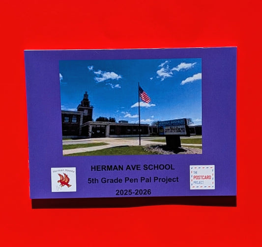 2025-2026 Herman Ave School 5th Grade Pen Pal Project Series