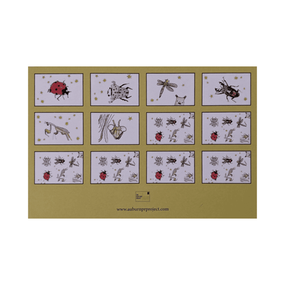 BUG! -12 Postcards